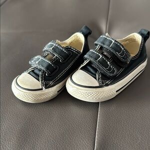 Converse All-Star Black Toddler Sneakers- size 4